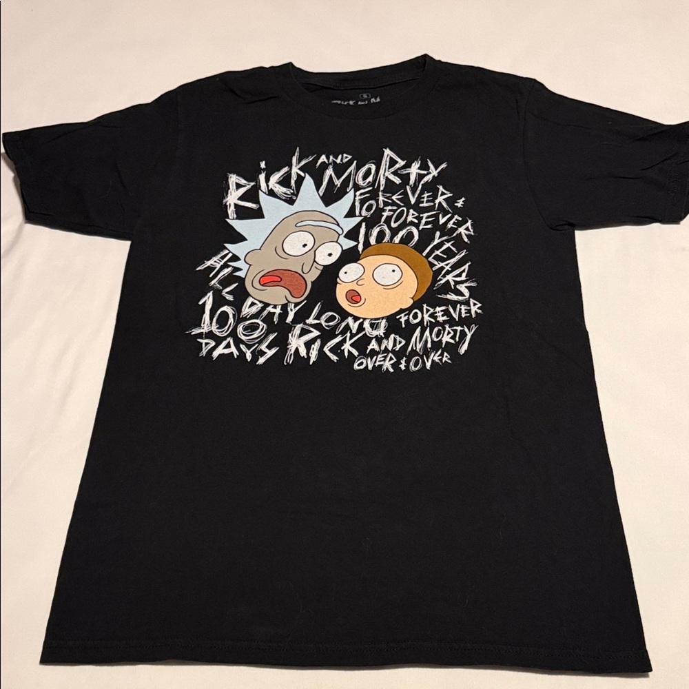 Ripple Junction Rick and Morty Black Tee